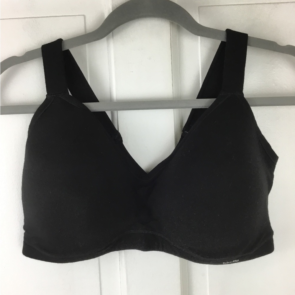 Kindly Yours Full Coverage Wirefree Bra Black XXL
